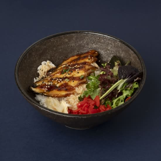 Unagi Donburi Bowl