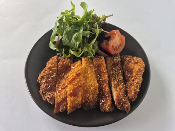 KIDS Chicken Katsu and Salad