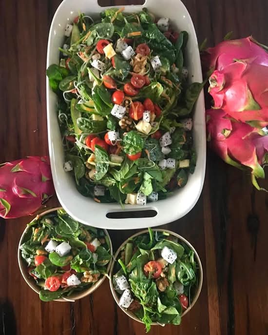 Daily vegetarian salad