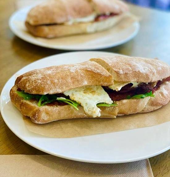 BNE Smoked Bacon and Egg roll