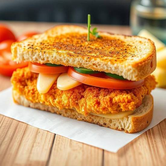 Chicken Schnitzel Sandwich