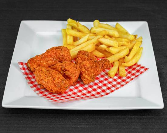 Spicy Habanero Chicken wing & Chips