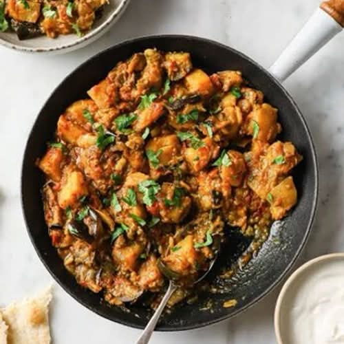 Vegan Aloo Baingan