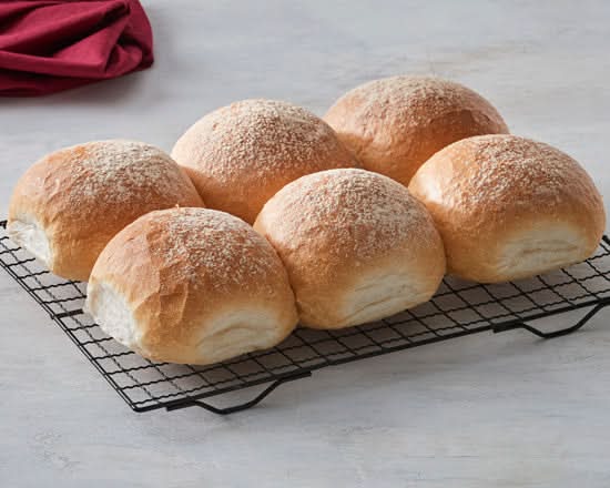 Hi-Fibre Lo-GI White Round Roll 6 Pack