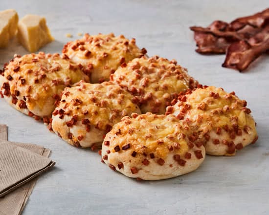 Mini Cheese & Bacon Savoury Roll 6 Pack