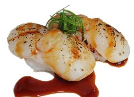 Flamed scallop nigiri (Aburi 2pcs)