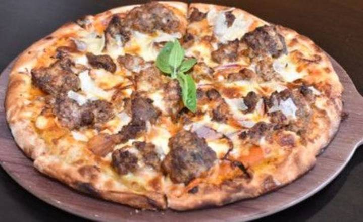 Meatballs Pizza