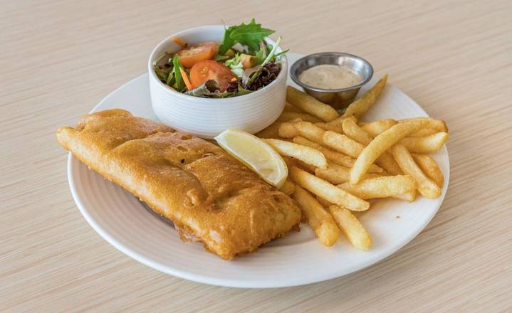 BEER BATTERED FLATHEAD