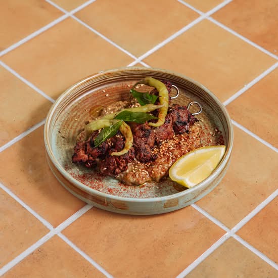 Char Grilled Lamb Skewer