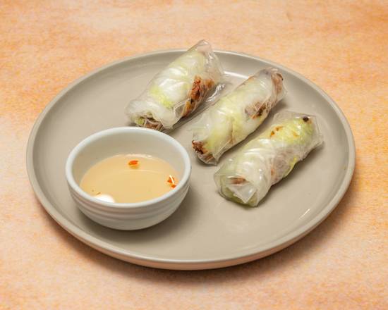 Cuon Fresh Coconut Chicken Rice Paper Rolls (set of 3)