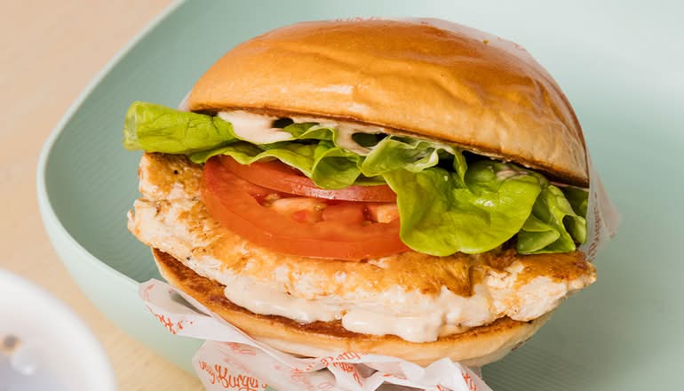 Grilled Chicken Burger