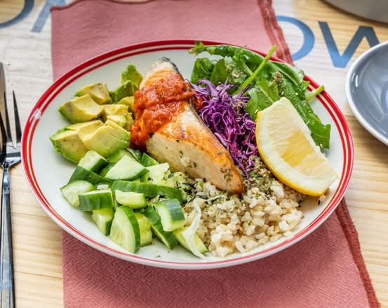Salmon Rice Bowl