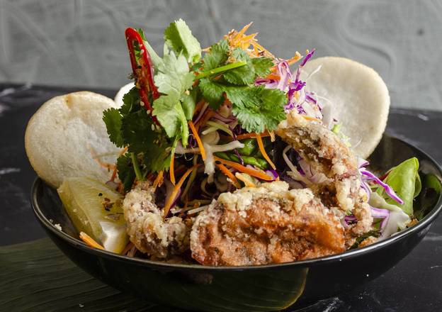 Soft Shell Crab Salad (GF) (I)
