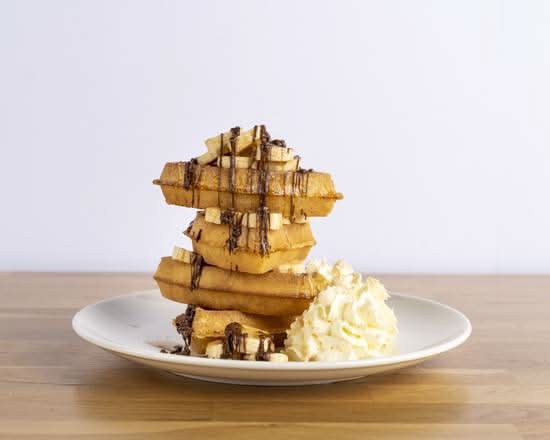 Nutella Banana Waffle