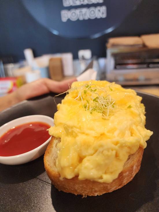 Scramble on Toast