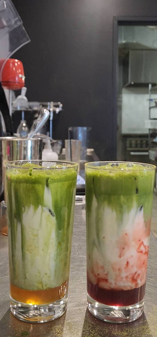 Yuzu Matcha Latte