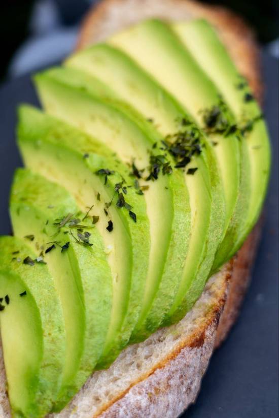 Avocado on sourdough