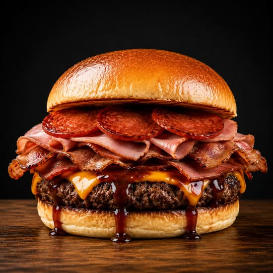 BBQ Meat Lover Burger
