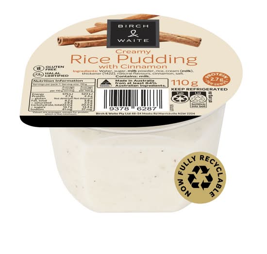 Creamy Rice Pudding (110g)