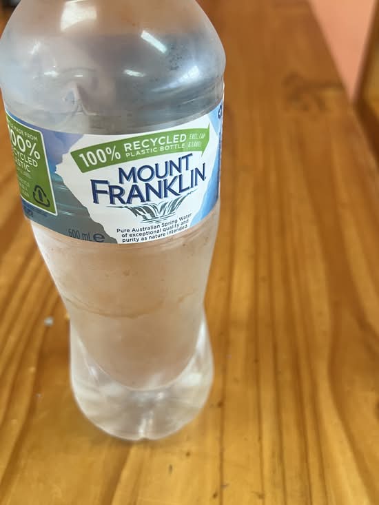 Mount Franklin water