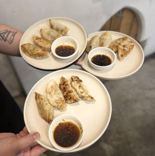 Chive and Chicken Dumpling