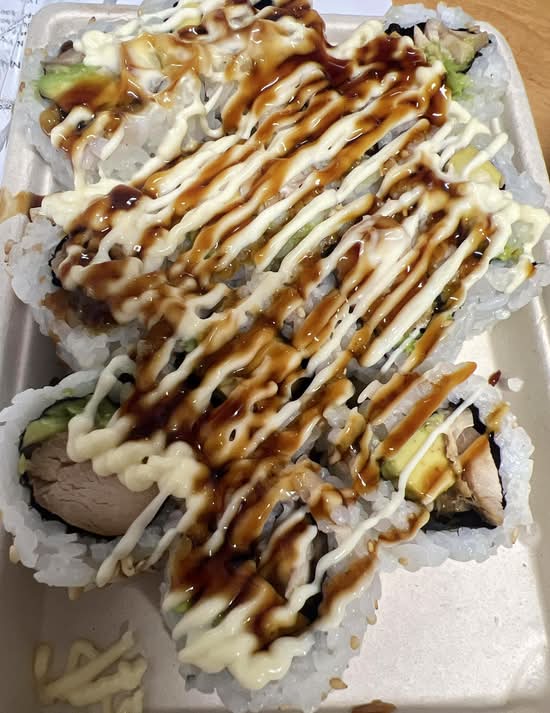Teriyaki Chicken Avocado Rolls