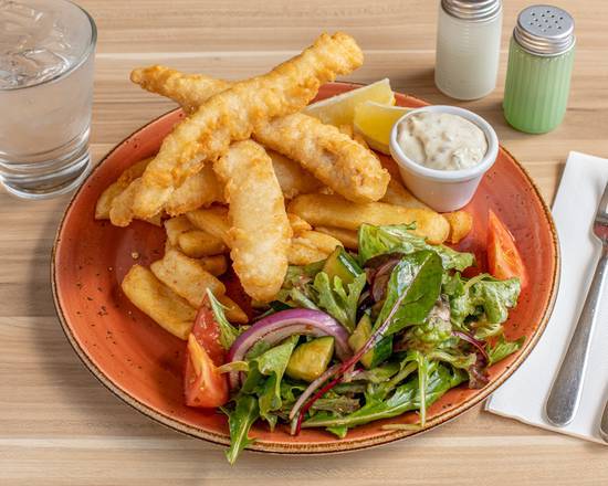 Battered Fish and Chips (I)_