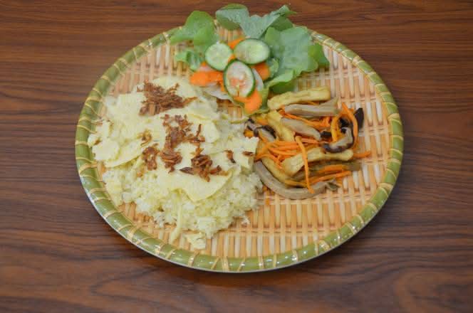 Vegetarian Sticky Rice (Xôi Chạy) (V)