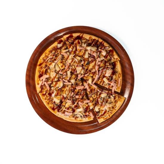 Hawaiian BBQ Chicken Pizza