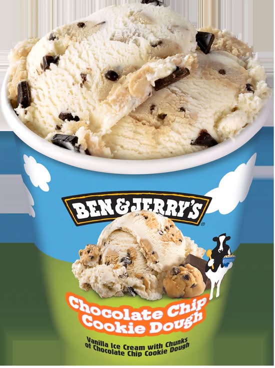 Ben & Jerry's Choc Chip Cookie Dough 458 mL