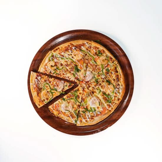 Garlic Prawns Pizza