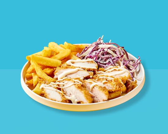 Krispy Chicken Slaw & Chips