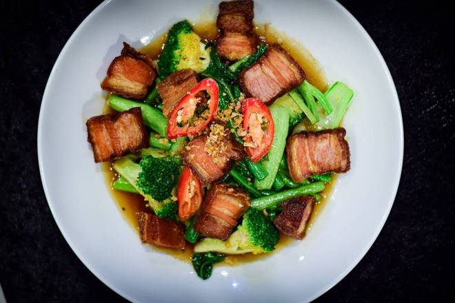 Crispy Pork Stir Fry