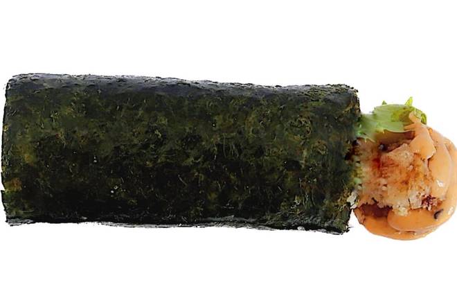 Spicy Crispy Chicken and Lettuce Roll