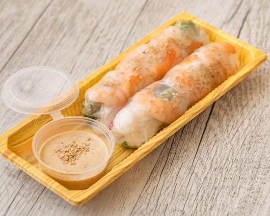 Vietnamese Prawns Rice Paper Roll