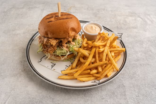 Fried Chicken Burger