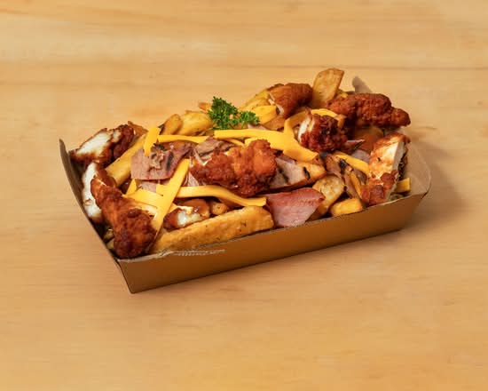 Cheese, Gravy and Mofos Chicken Fries