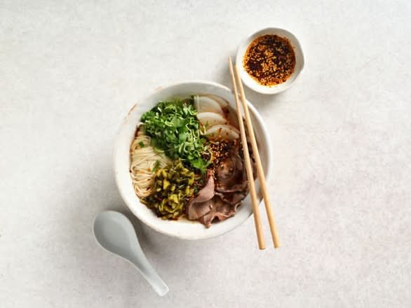 Pickled Cabbage Beef Noodles