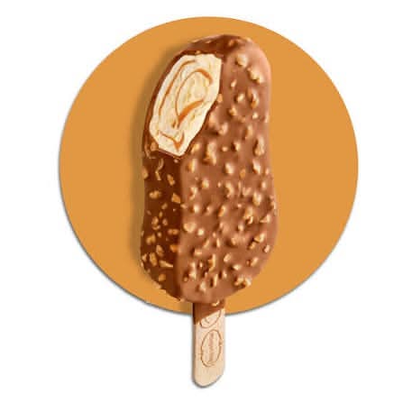 Connoisseur salted caramel and macadamia