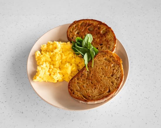 Local Eggs on Sourdough Toast