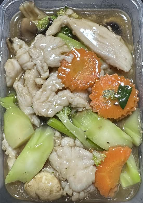 Chicken with Chinese Vegetables