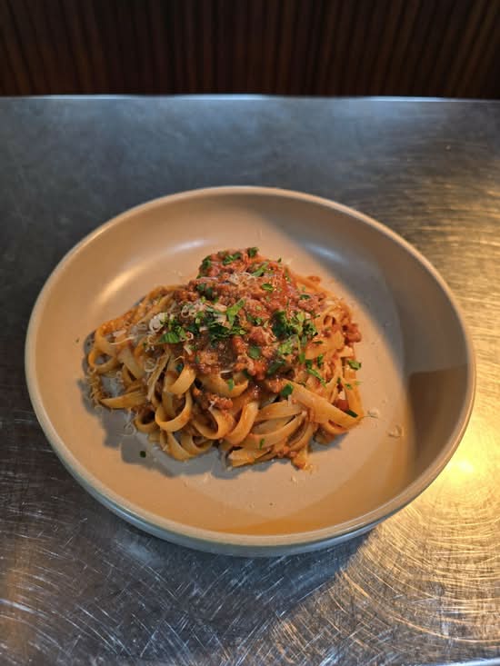 Fettuccine Bolognese