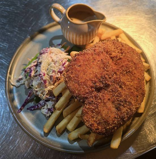 Lemon and Herb Chicken Schnitzel