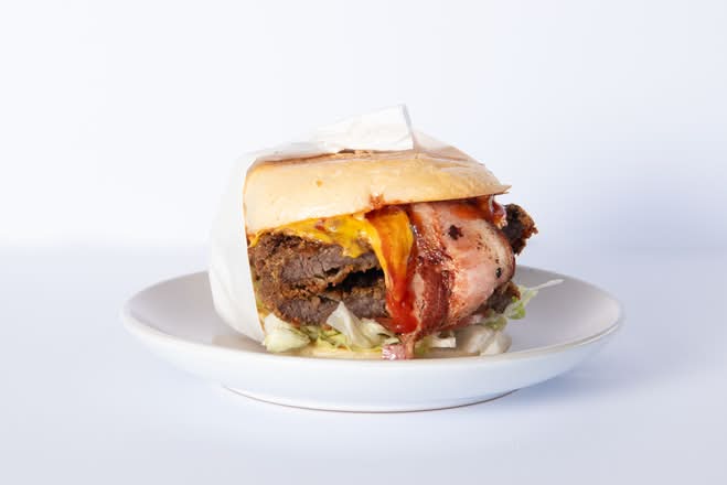 Beef Schnitzel Burger