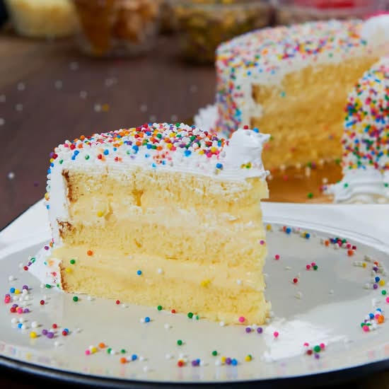 Vanilla rainbow sprinkle