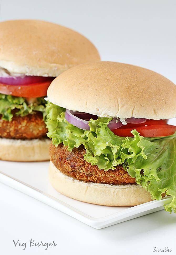 Alloo tikki burger