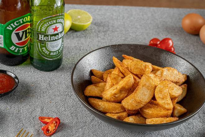 Wedges with Sweet Chilli and Sour Cream