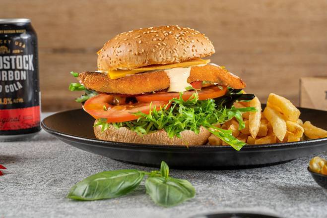 Chicken Schnitzel Burger