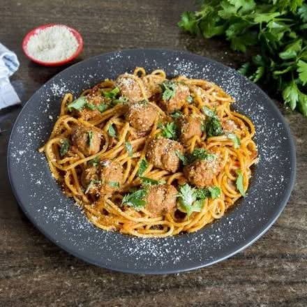 Meatballs Pasta