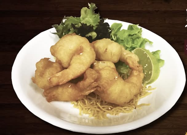 Deep Fried Prawns
